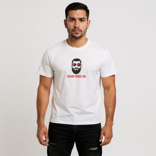 Beard Mode: On T-Shirt